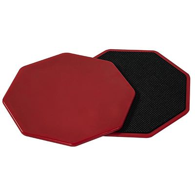 Mikasa Glidende Disc Polygonal Yoga Øvelse Indendørs Fitness Glidende Disc Coordination Evne Training Home Skateboard rød