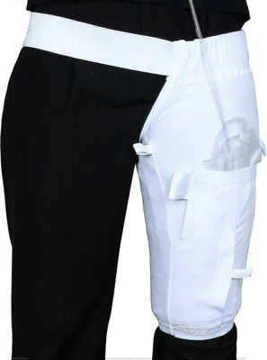 Katetrin jalkapussin pidike, virtsajalkapussin pidikkeen suojus vyötärövyöllä, foley-jalkapussin holkki inkontinenssivirtsapussille, pestävä ja kes...