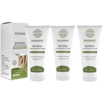 3kpl retinoli anti-aging vartalovoide ryppyjä estävä ihonhoito kiinteyttävä selluliitti notko