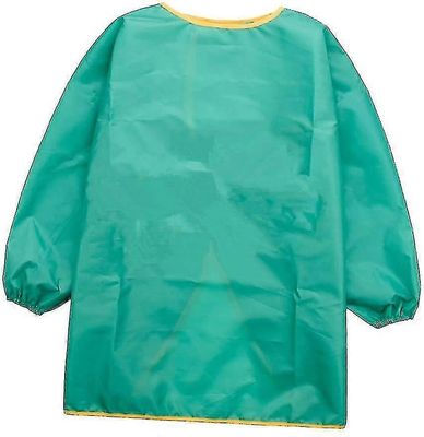 Lasten maalaus smokki,lasten esiliina,ruokalappu sininen, S vihreä M