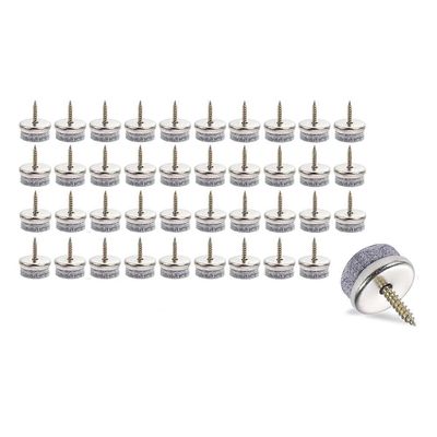 40 kpl huopaliukujen ruuvit, 22 mm tuolin liukulaitteet, huopaliukujat