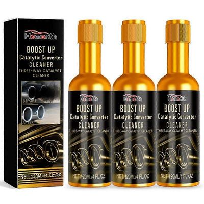 auton katalysaattorin puhdistusaine syväpuhdistus monikäyttömoottorin hiilivarasto poista auton puhdistusaine 120ml 3pcs