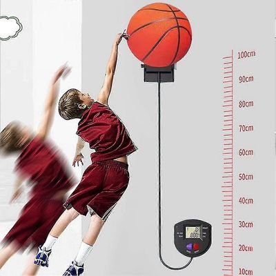 Pystysuora hyppymittaus Testerin mittaus Korkeushypyn koripallon mittauslaskenta, musta ja punainen, 29.5 GuanGuanissa