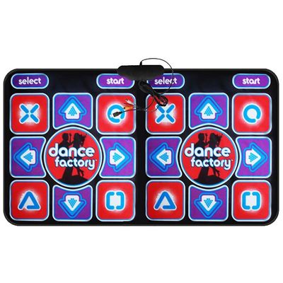 Varychmoo Dobbelt bruger Dance Måtter Skridsikker Dance Step Pads Sense Games Husstand til Tv