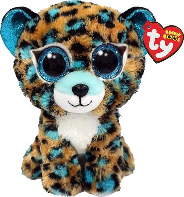 TY Beanie Boo Cobalt leopardi 15cm