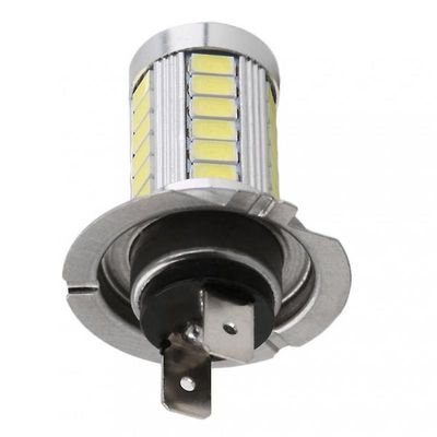 H7 Super Bright White 5630 Smd 33 Led Auto Car Tåke Driving Light Lampe Pære Motorsykkel