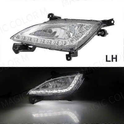 Hyundai Elantra GT / I30 2012-2016 DRL sumusuojat etupuskuri päiväajovalot EU One LH