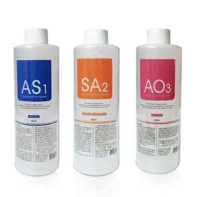 Aqua kuorintaliuos Set Pieni kuplaliuos kauneuslaitteelle Skin Clean Ft AO3