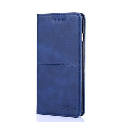 AIR Apple iPhone X / XS Magnetisk Flip Case Cover - Blå