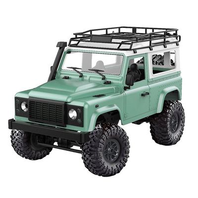 mickcara 1:12 Mn-90 Rc Crawler Auto 2.4g 4wd Kaukosäädin Iso Jalka Off-road Crawler Sotilasajoneuvo Malli Rtr Kauko-ohjattava kuorma-auto lelu Vihreä
