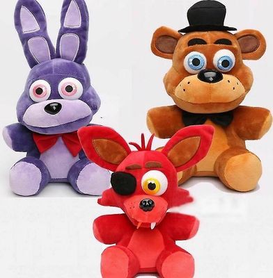 Qinfen Viisi yötä Freddyn Fnaf Kauhupeli Plushie Lelut Pehmo Nukke Kids-1a 3kpl sarja