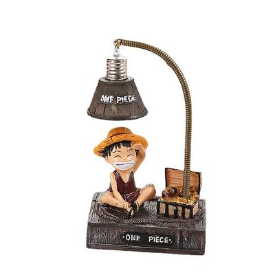 Yksiosainen Luffy Tony Led Night Light Table Lamppu Yövalo Lastenhuone lelu Luffy, mitä olet? 1pc