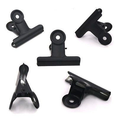 Vonkayi 10stk sorte metalclips papirclips klemmer til madposer billeder fotos kunsthåndværk hjemmekontorforsyning 63cn