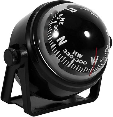 Xqday Båd navigation kompas, Marine Electronic Compass Voyager Dashboard Beslag