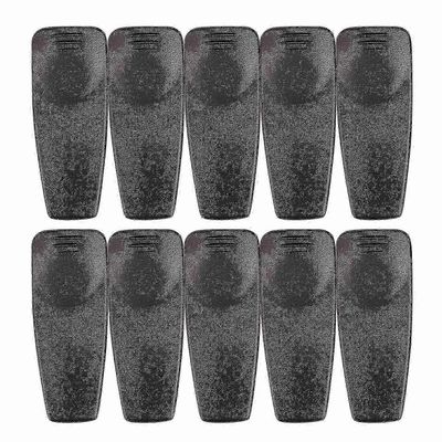 10kpl Radio Clip kestävä vyöpidike, joka on yhteensopiva Motorola GP328 / GP338 / GP380 / GP340 HT750 kaksisuuntaisen radin kanssa