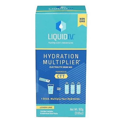 Liquid I.V Nestemäinen I.V-nesteytyskerroin Sitruuna lime, 5,65 unssia (1 kpl pakkaus)