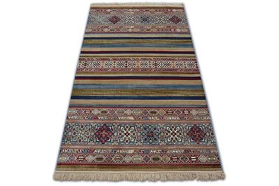 RugsX Tæppe WINDSOR 22890 ETNISK blå bourgogne 200x300 cm