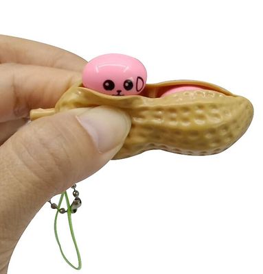 Handuo 3pcs Peanuts Dekompression Vent Legetøj Ubegrænset Squeeze