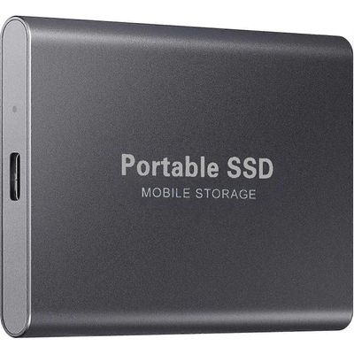 Kannettava SSD, 4 Tt ulkoinen SSD, nopeus jopa 1,050 Mt/s, USB 3.2 Gen 2, luotettava tallennustila pelaajille, opiskelijoille, ammattilaisille, MU-...