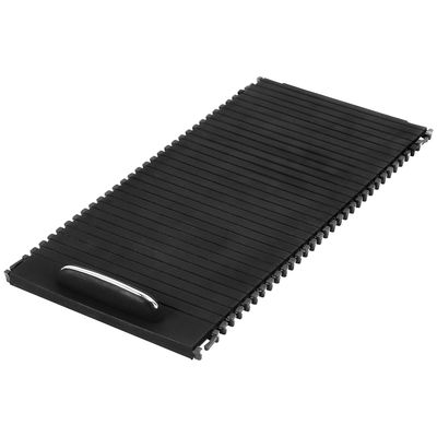 Bil Indre Innendørs Midtkonsoll Roller Blind Cover For Mercedes C-calss W204 S204 E-klasse W212 S212 svart