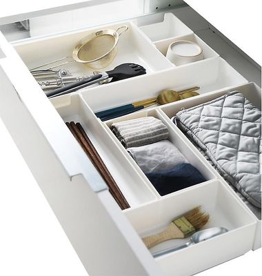 Yunshu Plast skuffe arrangør Sæt Desk Storage Box Kit Multi-use M