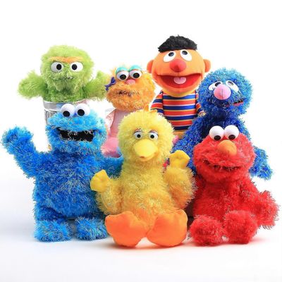 Seesamikatu Elmo Cookie Monster Soft Pehmolelut 30-33 cm Lasten koulutuslelut Grover