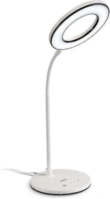 Miady led-pöytävalaisin 6w 48 lediä pöytävalaistus, 3 värilämpötilaa x 4 kirkkaustilaa, silmiä hoitava, himmennettävä toimistohanhenkaulalamppu sov...