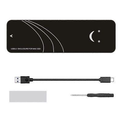 USB3.2-MAC SSD -kotelosovitin Macbook Air Pro 2013-2017 -kiintolevylle 10Gbps A-C Cable Kit