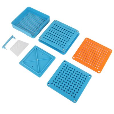 100 reikää Kapselijauhe täyttölevyn täyttö manuaalinen työstökone (0 )