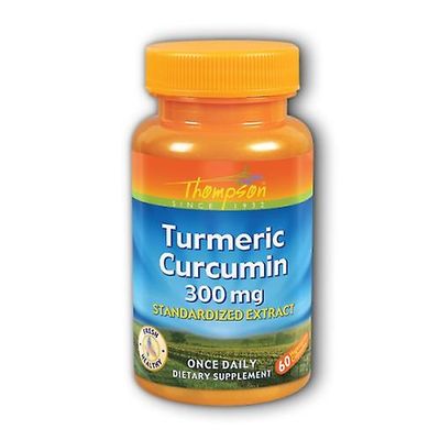 Thompson Gurkemeje ekstrakt, 300 MG, 60 Caps (Pakke med 1)