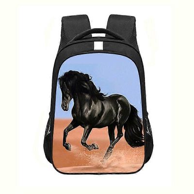 Ssyy Yksisarvinen Hevonen Reppu Dab Pieni Poni hevonen kirjalaukku Teini-ikäiset Pojat Tytöt koululaukku Lasten koulu Kirjalaukut reppu miehet must...
