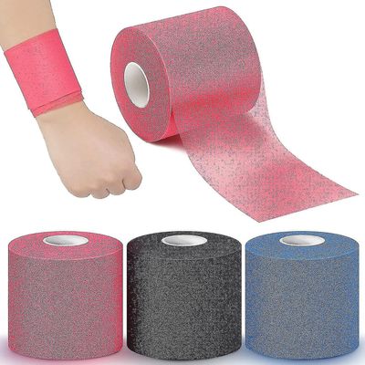 XS 3pcs Athletic Pre Wrap Tape For Sport Pre-wrap Athletic Tape 2,75 tommer med 30 Yards (fargerik)