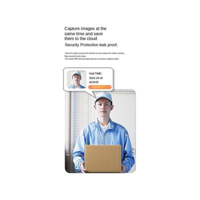 D9 Wireless HD 1080p dørkamera Visual Intercom Vis trådløs dør kamera