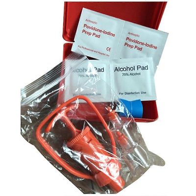 Käärmeen puremapakkaukset, mehiläisten pistosarjat, myrkkyjen imupumput, ensiapu puremiin ja pistoihin Oranssi