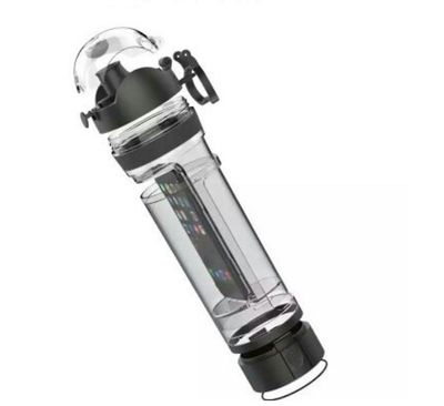 Ruili 16 Oz vandflaske 100% Bpa gratis tritan med iphone 6/5s Opbevaring Ibottle Sort