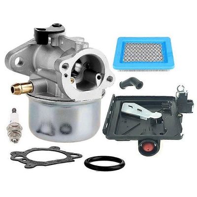 799868 Kaasutin Briggs & Strattonin ruohonleikkurin vaihto Kaasuttimen ilmansuodattimen sytytystulppasarja Monivärinen