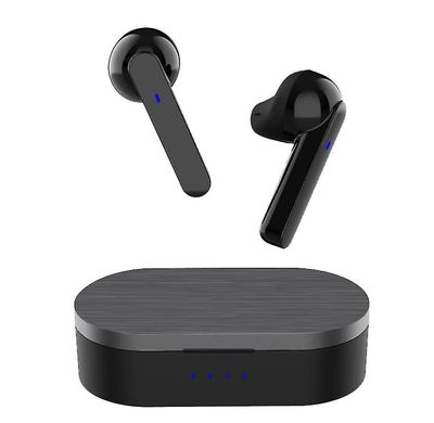 Coosilo Tws trådløst Bluetooth 5.0-headset, Touch Stereo Sports Headset sort