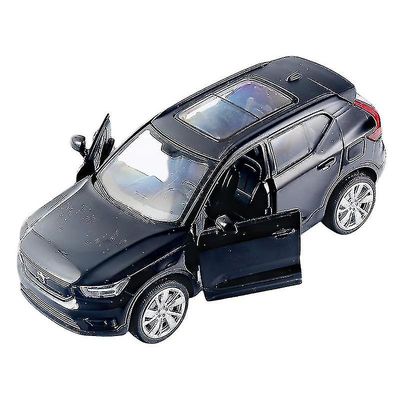 1:32 Volvo Xc40 Alufælge Model Diecast & Legetøjskøretøjer Metal Træk lyd Lyssamling Børn Legetøjsgaver sort