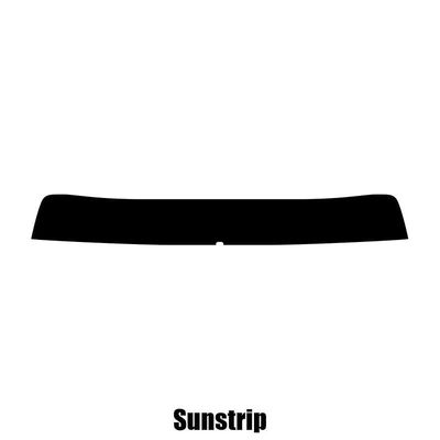 Window-Tint Sun Strip til Nissan Pathfinder - 2008 til 2016 pre-cut sunstrip 5% limo sort