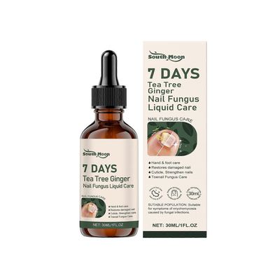 7 päivää teepuu inkivääri kynsisienihoidot ravitsevat vahvistavat kynnet neste terveempään kasvuun 1pc