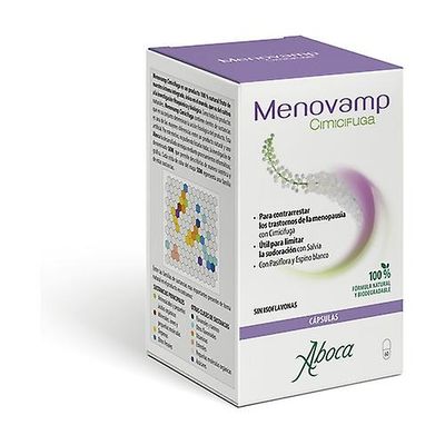 Aboca menovamp black cohosh menopause 60 capsules