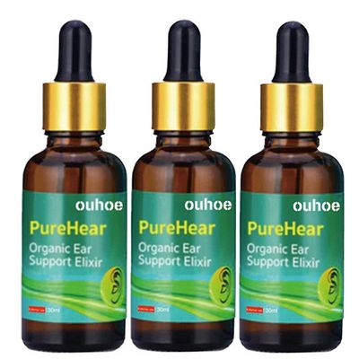 3 stk dråper Ear Canal Care Oil Tinnitus Ear Drops Cochlear Care Oil For øresus