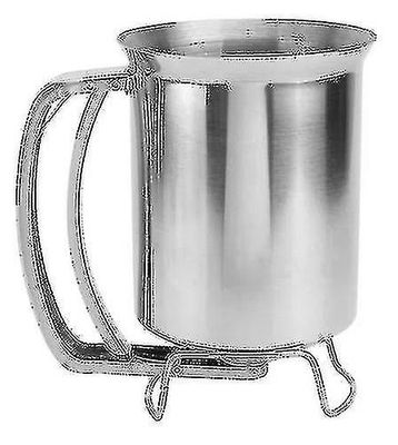 Ammattimainen ruostumattomasta teräksestä valmistettu pannukakkutaikina annostelija - Erinomainen leivontaan, vuokaleivoksiin, muffinssien ruoanlai...