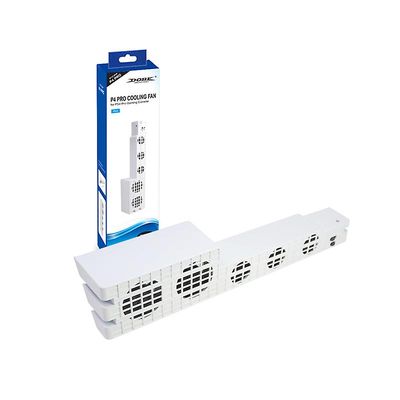 Base Cooling Ventilatorholder til PS4 Pro ekstern ventilator temperaturkøling stativ Hvid