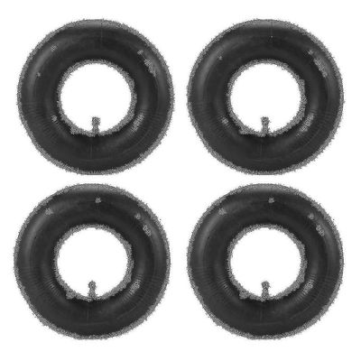 4x 4.10/3.50-4 410/350-4 Atv Quad Go Kart 47cc 49cc Chunky 4.10-4 Dæk Inner Tube Fit 3.50-4 4 Tommer