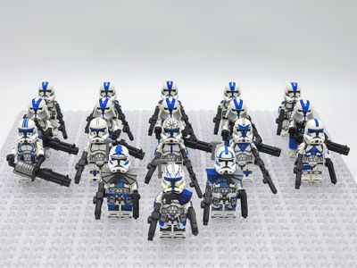 18stk Star Wars 501st Custom Legion Army Minifigures sæt