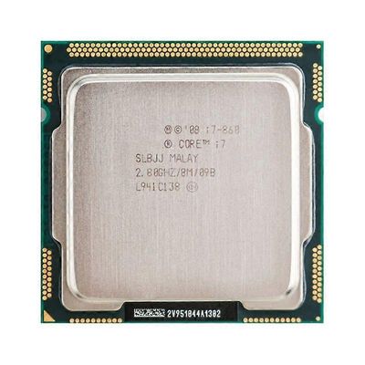 Core i7-860 -suoritin - kanta LGA 1156 4 ydintä, 8 säiettä, 2,8 GHz, 8 Mt, L3-välimuisti, 95 W.