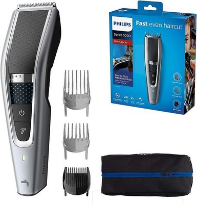 Philips HC5630-13 -hiustenleikkurisarjan 5000 Trim n Flow Pro -tekniikka Pitkäkestoista suorituskykyä
