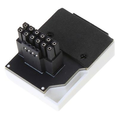 12+4 16Pin 90 kulman virtaliittimen virtalähde PCIe5.0-näytönohjaimelle Valkoinen RVS