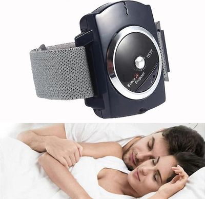 Kuorsauksen estävät laitteet, infrapuna-kuorsauksen estävät rannekorulaitteet Sleep Connection Snore Stopper -ranneke Älykäs